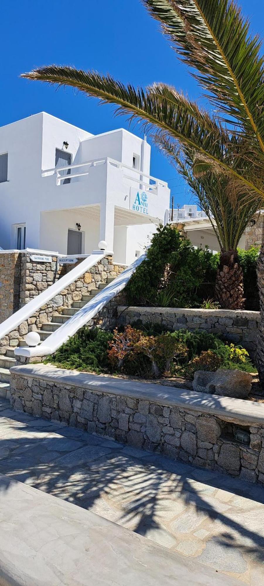 Anixi Hotel Ornos  Exteriér fotografie